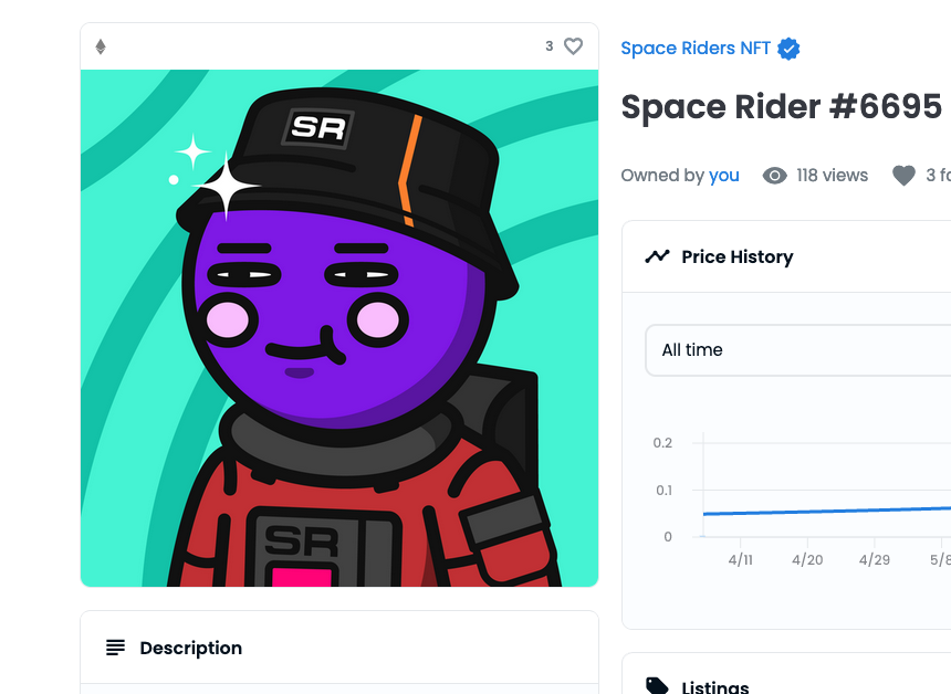 BabyMaxChillax's tweet photo. @EthMonkeys @SpaceRiders_NFT @LukeEth7 and @EthMonkeys are real ones for this. Thank guys! https://t.co/DcNA4qdLam