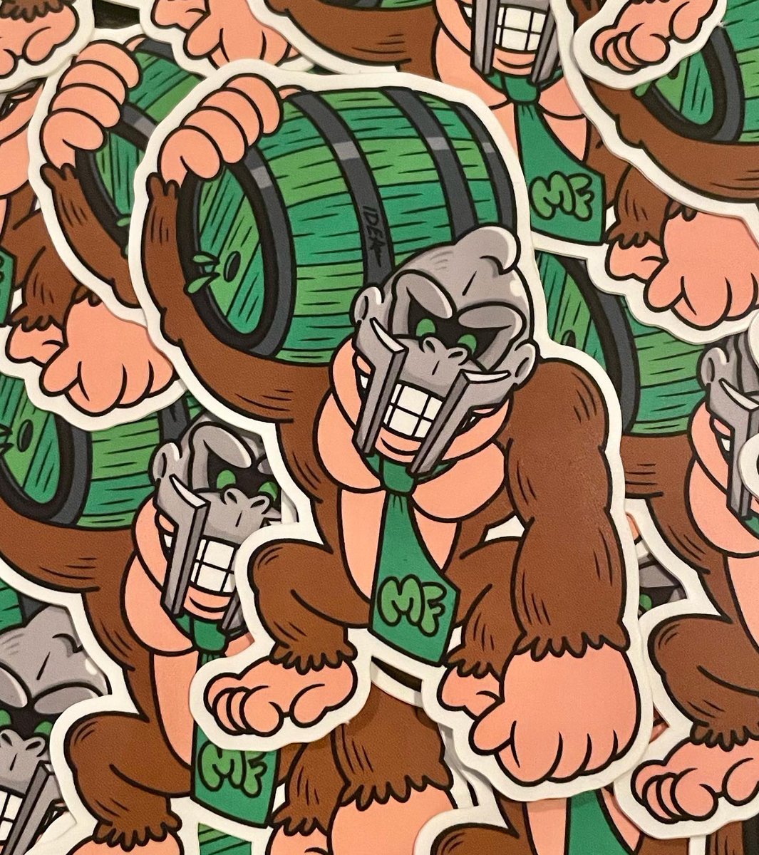 idea_the_great's tweet photo. Just got my Vomit Spit stickers in. Super geeked 🤮 #stickers #MfDOOM https://t.co/Yy9jB0heNt