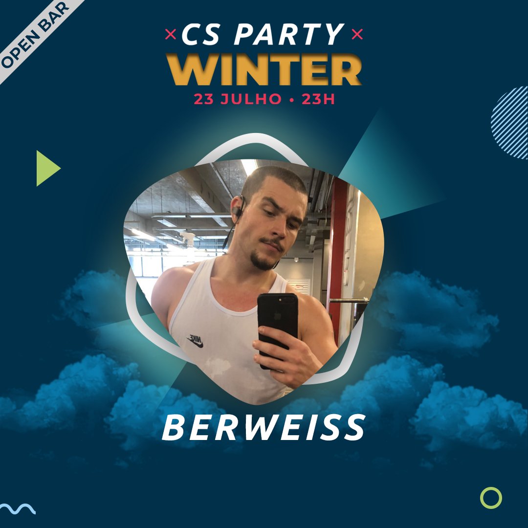 cspartybr's tweet photo. Essa é pra começar bem a semana!💥 O @BerWeiss_ está confirmado na nossa edição de Winter!

Fiquem ligados que amanhã divulgaremos mais uma presença confirmada.

Compre já o seu ingresso, link na BIO!!! https://t.co/pQsNidtGbA