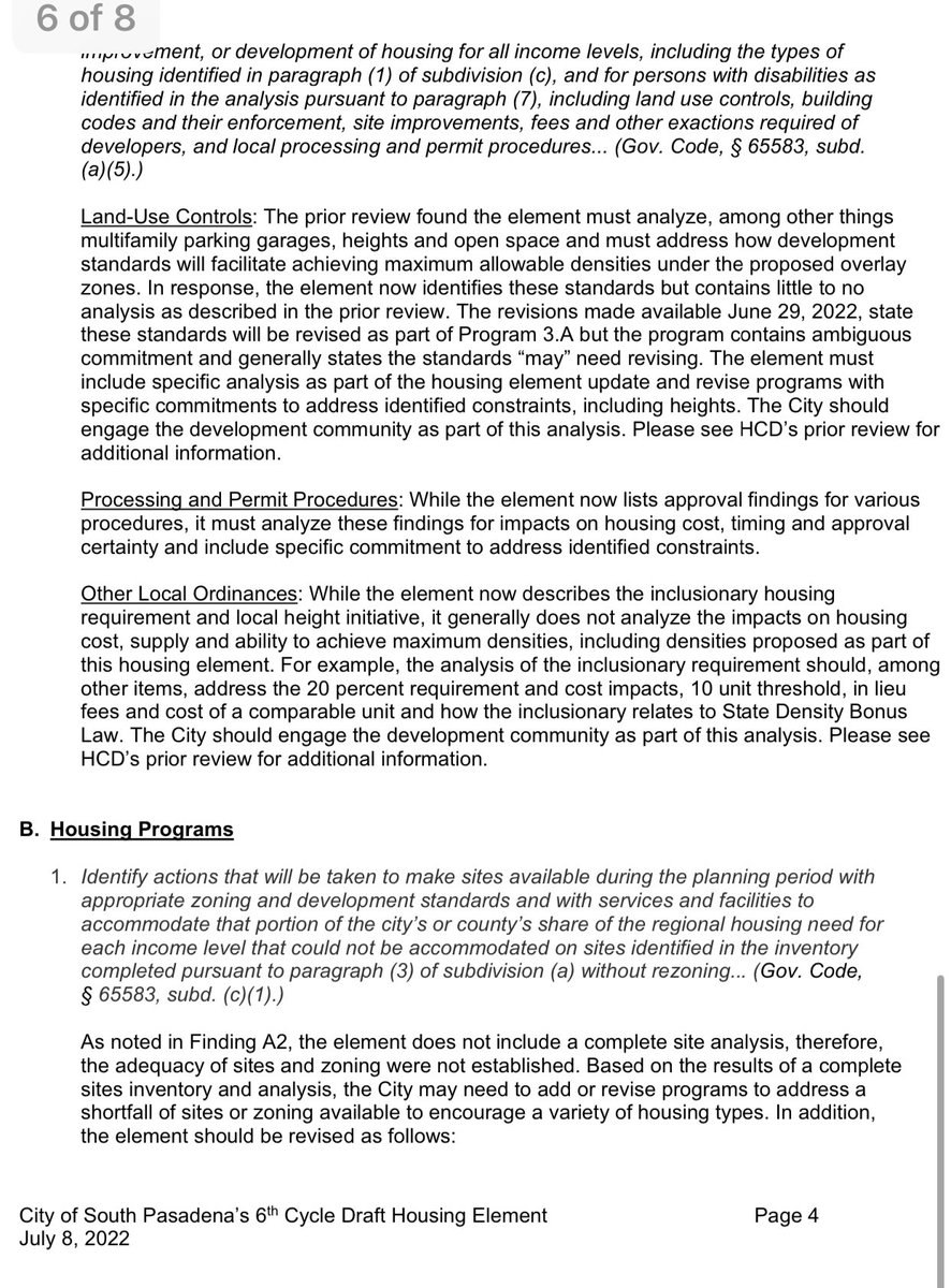 Josh on Twitter "South Pasadena received their Determination letter