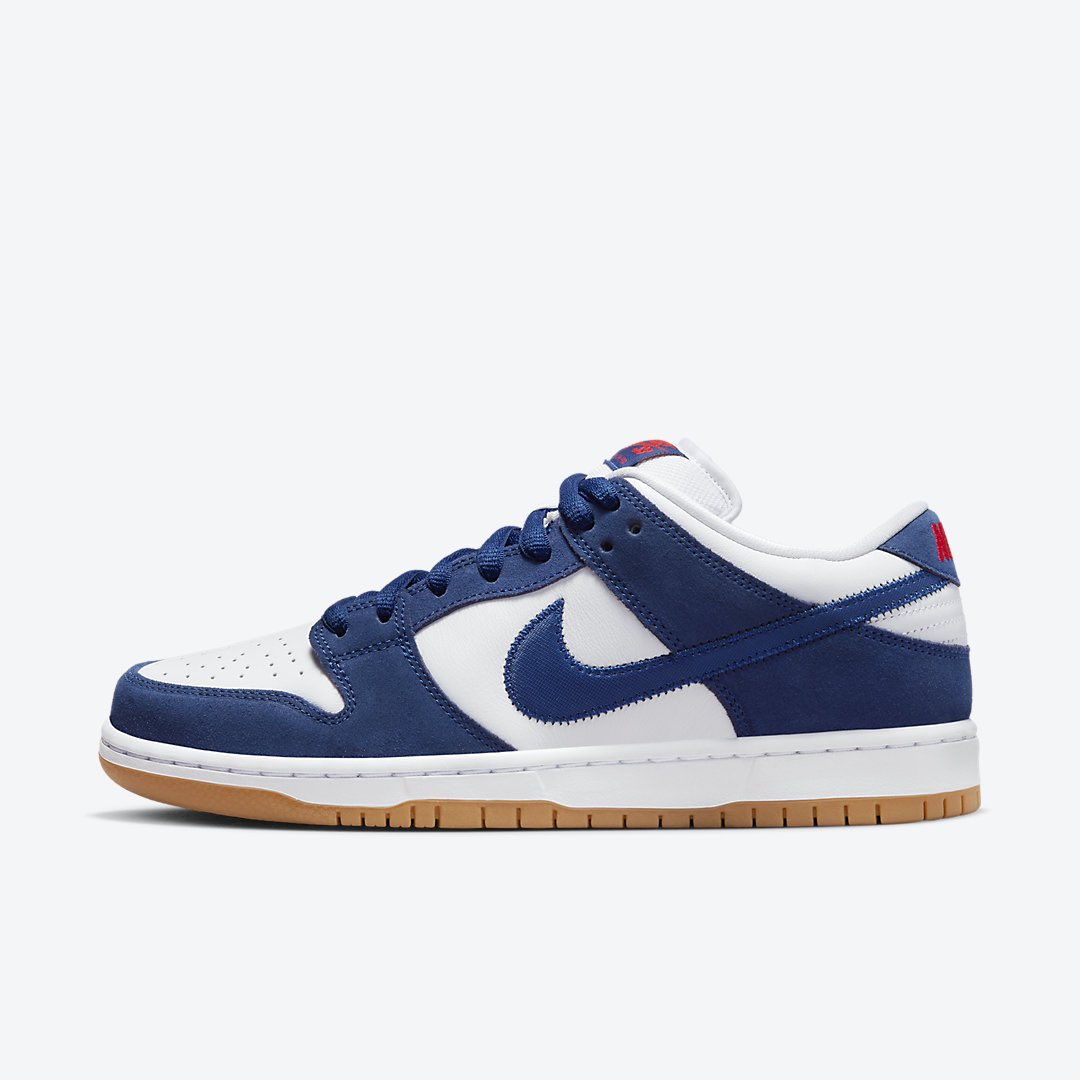 nicekicks's tweet photo. Nike SB Dunk Low “Los Angeles Dodgers” 🌴 https://t.co/lPcXJ0ufQJ