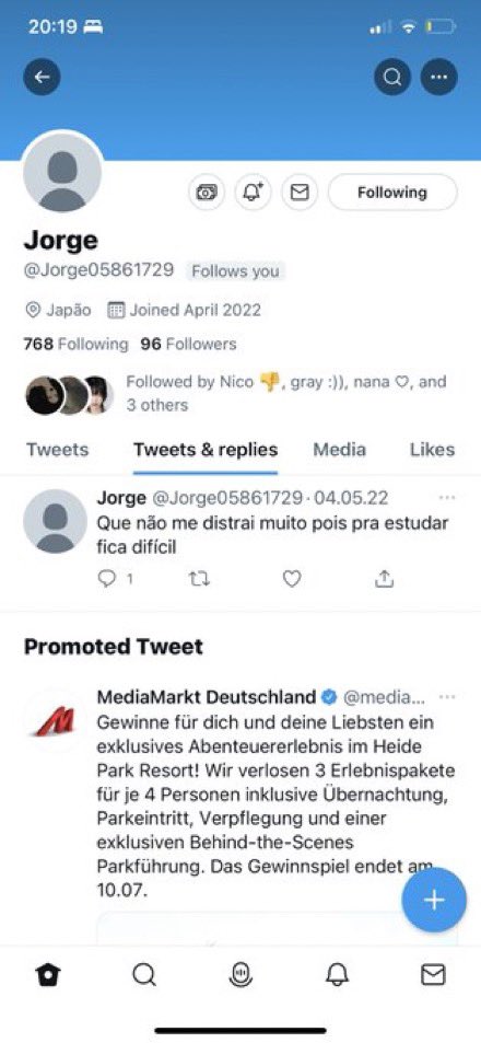 @/Jorge05861729 follows a lot of people on here please block and stay safe