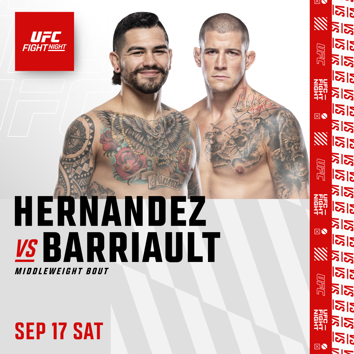 It's going to be a Canadian SHOWCASE on September 17th!!

@BulldozerBoser, <a href="/savage_ufc/">Gillian Robertson</a>, and <a href="/PowerBarriault/">Marc-André 'PowerBar' Barriault</a>  ALL confirmed for the same date 🇨🇦👊