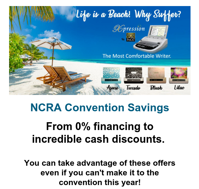 Get your orders in now, before the convention rush starts!  
procat.com
sales@procat.com