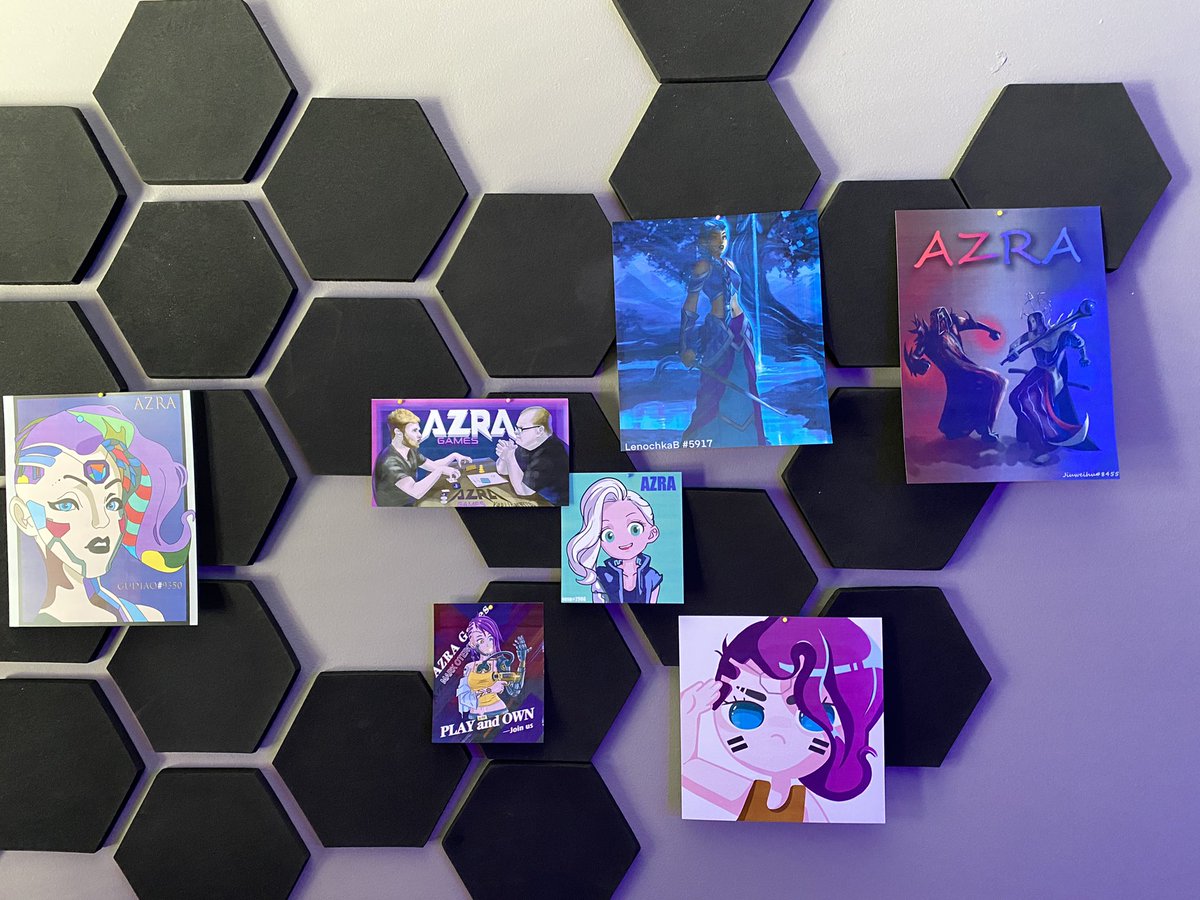 AzraGames's tweet photo. Our #AzraRT wall is growing! 

Submit yours in our https://t.co/9SKAuSbcZe https://t.co/dkurpM4727