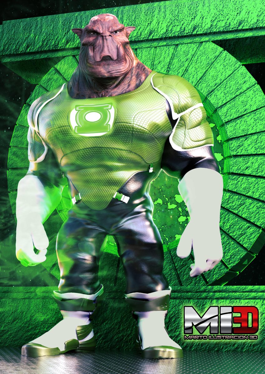 Mi3dArt's tweet photo. @MaxElvingArt Hi! I'm Marto and one of my favorite characters belong to the Green Lantern Corp!
#glcorps #willpower #greeniswill #greenlantern #GreenLanternBewareMyPower #abinsur #arisia #boodika #kilowog https://t.co/SvF9Sg363V