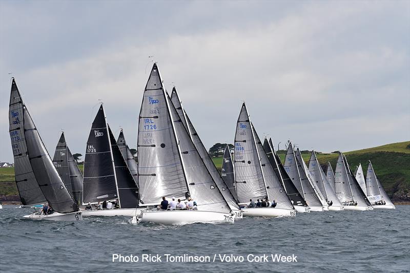 A truly magical start for the 193 teams competing on day 1 of Volvo Cork Week 2022 - @VolvoIreland <a href="/corkweektweet/">Volvo Cork Week</a> <a href="/royalcork/">Royal Cork Yacht Club</a> <a href="/1720racing/">1720racing</a> sail-world.com/news/251390/Vo…