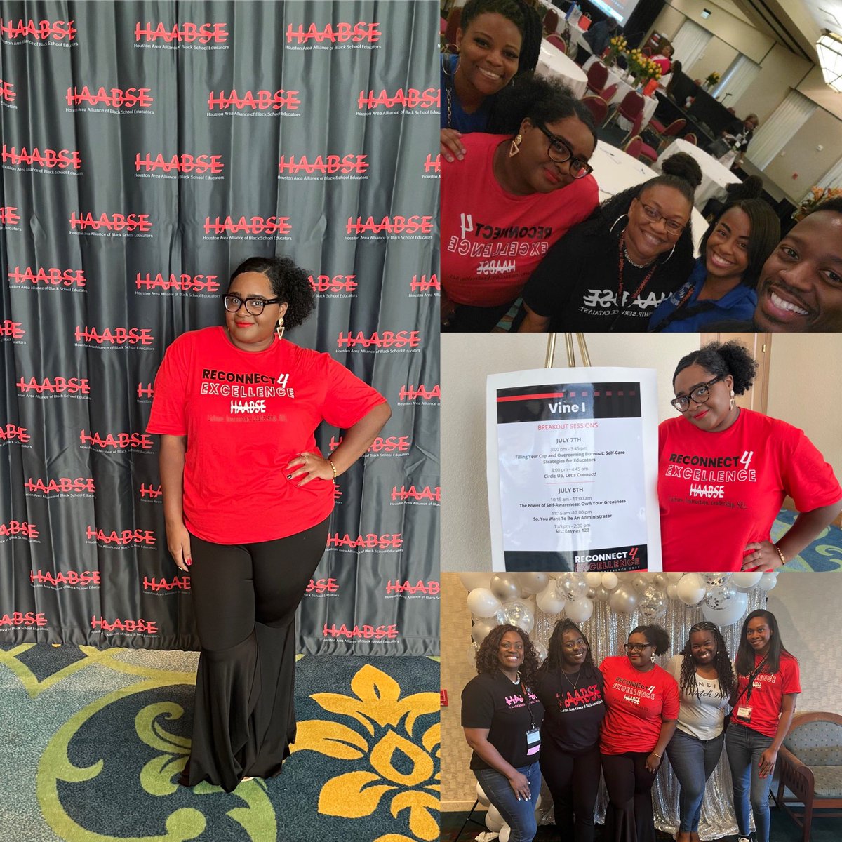 phylicia_f's tweet photo. I had the most amazing experience at the @HAABSE3 conference. Thanks to the PD committee for selecting me to present. I am still so thankful for all the love and positive feedback from attendees. I’m looking forward to getting involved with HAABSE. #HAABSEreconnect https://t.co/6h2bK0tejP