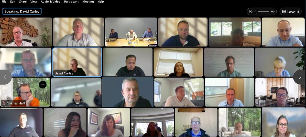 AtriCureCEO's tweet photo. On the heels of a tremendous international meeting in #Rome, #AtriCure leaders gathered today virtually for mid-year updates. The confidence, ambition, and talent of this group couldn’t be more impressive. I am so excited for our future! https://t.co/D5mKGVFhVu