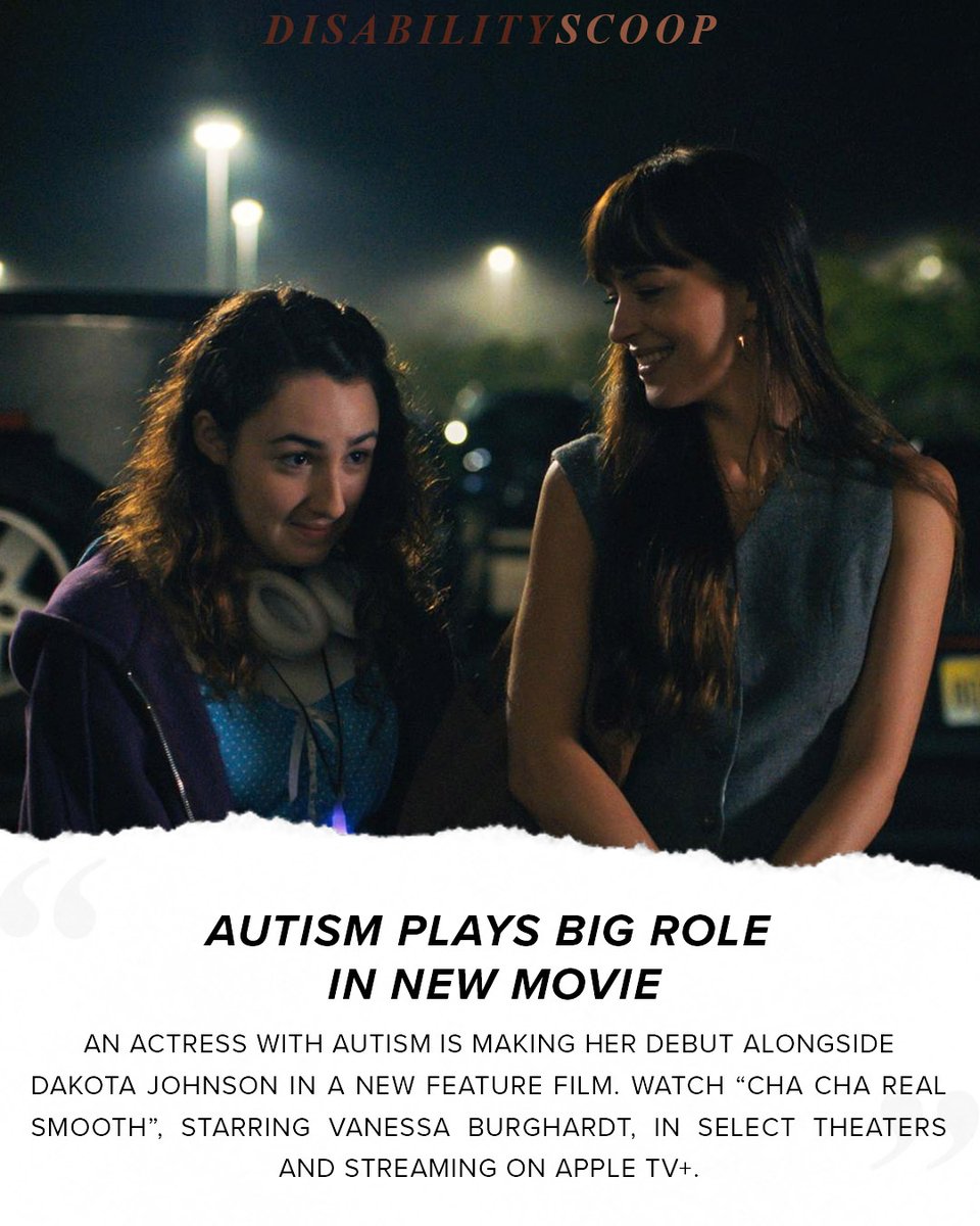 Fam_Con_SC's tweet photo. Actress Vanessa Burghardt, who has a diagnosis of autism, makes her film debut alongside Dakota Johnson. Read more: https://t.co/1v3oZHSJJ0
#PromotingInclusion https://t.co/ZHcsq01Ryk