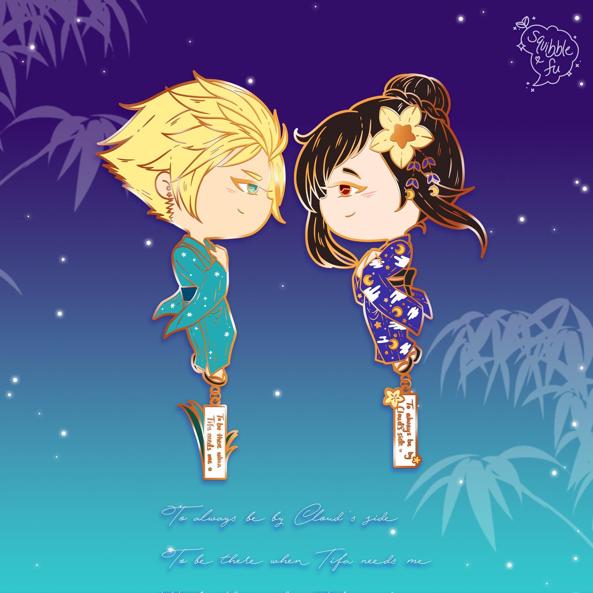 squibblefu's tweet photo. These pins I designed recently fit perfectly with the theme, hope it's ok I use this hashtag 🥺🎋🌠 #TanabataInNibelheim
-
#Tanabata #CloTi #FF7R https://t.co/AIvWoKGTbp
