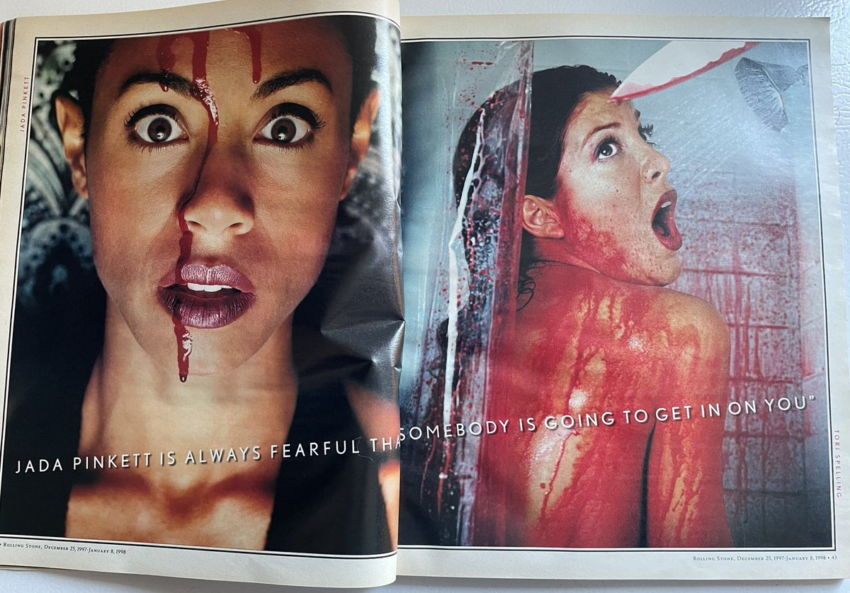 #scream2 Rolling Stones Magazine, 1997. Fabulous photoshoot. The Girls of Scream 2.