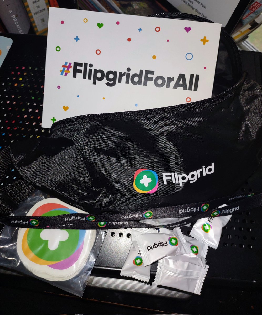 Thx @MicrosoftFlip   for my nice swag! #FlipgridForAll