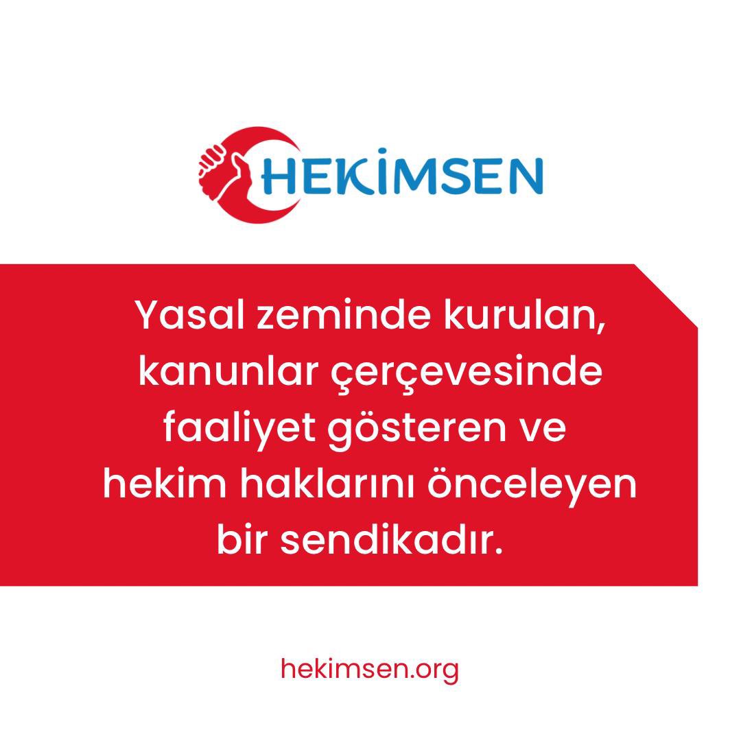 25000 üyelik başvurusu, 15000 resmi üyesi ile hekimler adına hareket eden yasal bir sendikayız.

#YapıDeğilHekimSendikası