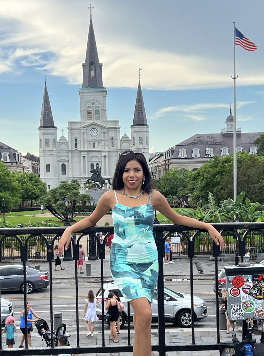 Anisings1's tweet photo. Hello from New Orleans! https://t.co/sSgm4lMhms