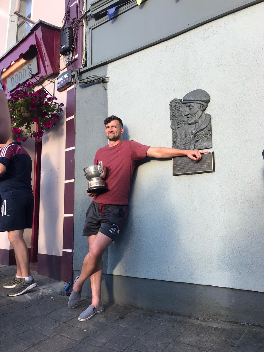 rochhanmore's tweet photo. Holding the O'Rourke Cup outside Dodds...what do you think of that @JoeBrolly1993 ? https://t.co/FGX7BIiPj7