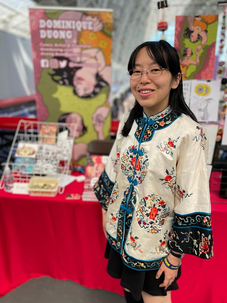 DomDuongArt's tweet photo. Despite mismanagement and poor organisation of #LFCC and #ArtistAlley by @Showmasters, the best thing was meeting all of the other artists, truly the silver lining a shambolic event. You're all lovely! I hope we all have a much better time at our next cons :) #LFCC2022 #LFCC22 https://t.co/Pz8lFr6Iaj