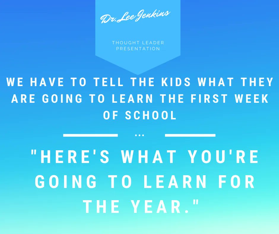Doesn't it make sense? Most students don't know what they are expected to have learned by the end of the year. Simple Solution: TELL THEM!