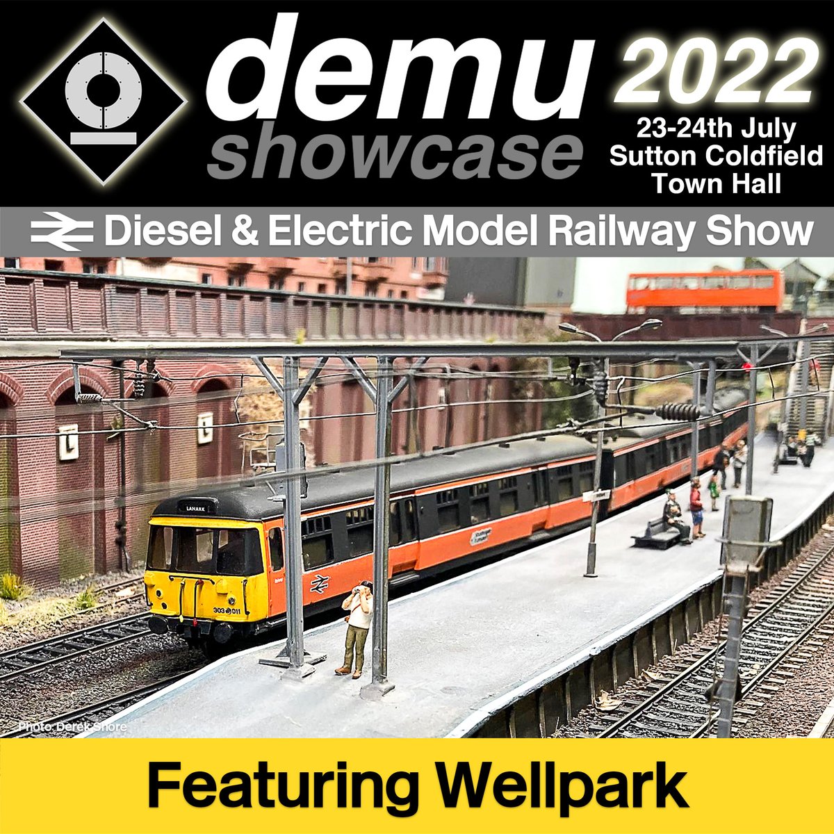Now here's something you don't see modelled often, suburban Glasgow in the 1980s! Come along to DEMU Showcase at Sutton Coldfield in July to see the superbly modelled Wellpark presented by the Scottish Diesel and Electric Group.

More Details: demu.org.uk/showcase