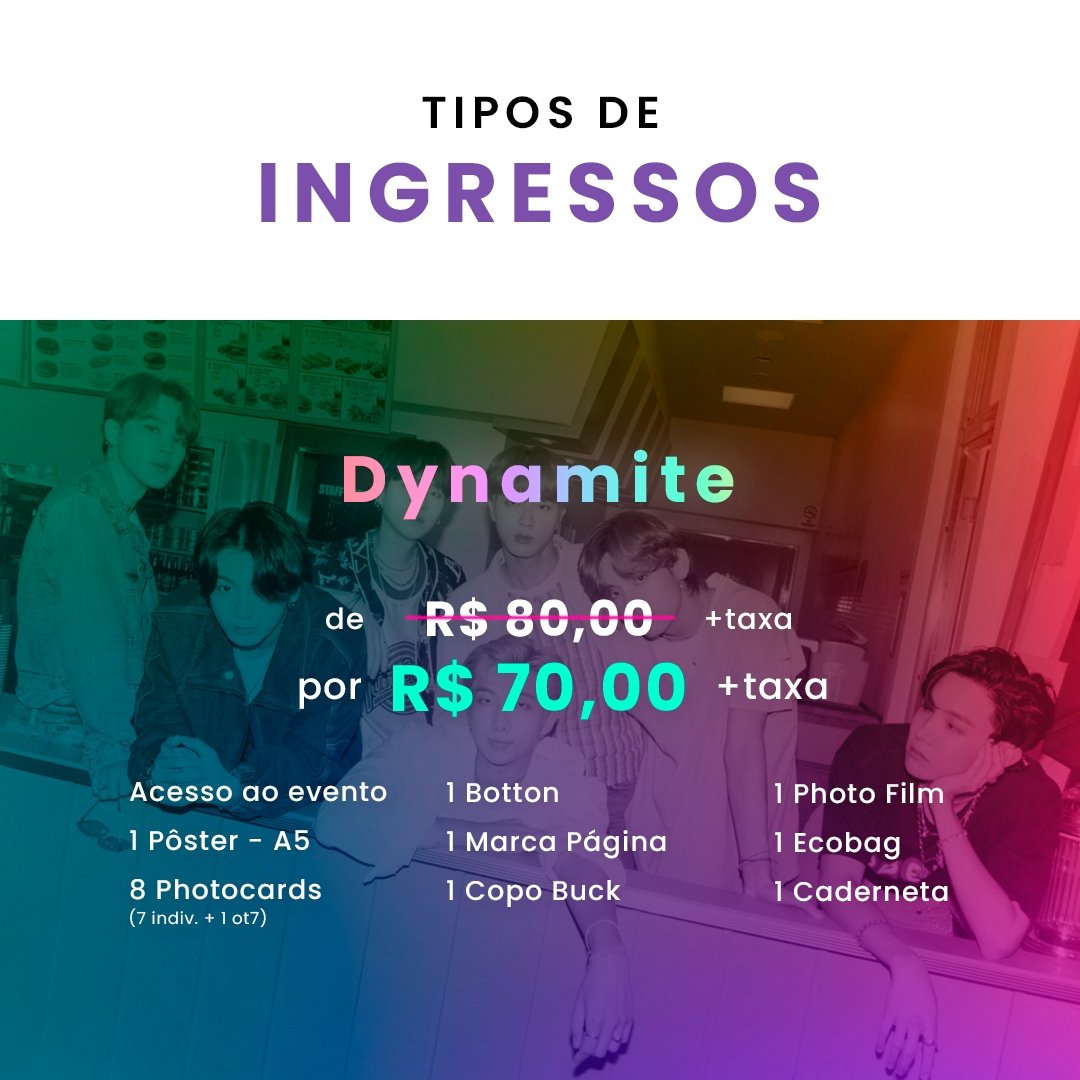 highlightof_'s tweet photo. KIT DYNAMITE 💥: R$ 80,00 + Taxa (pré-venda: R$ 70,00 + Taxa) https://t.co/slQ9olUHmD