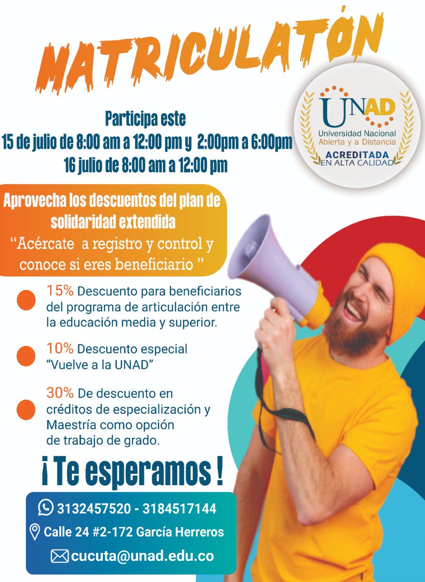 Unad Cucuta tweet media