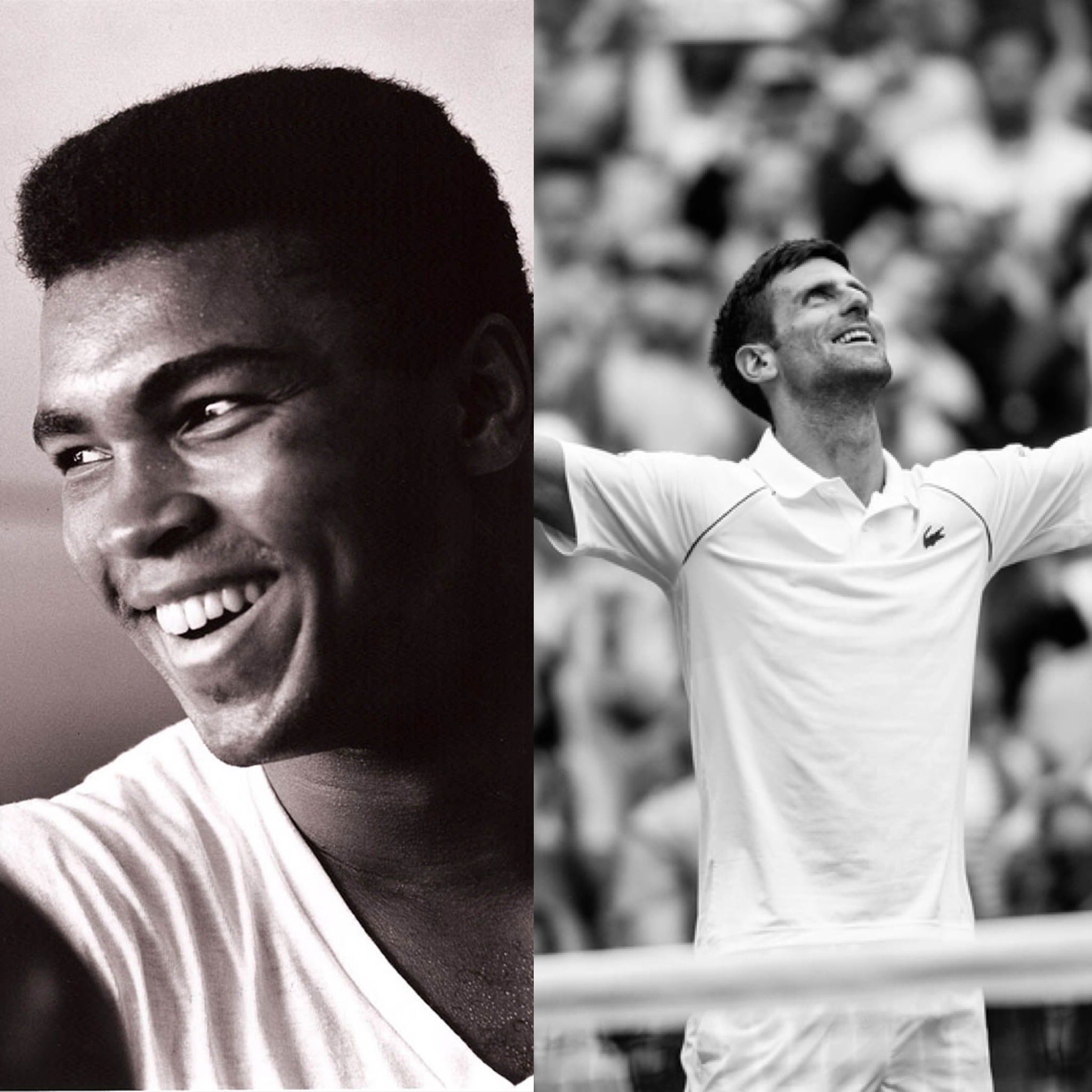 He is the tennis player who Novak Djokovic said has loads of potential and reminded him of Muhammad Ali