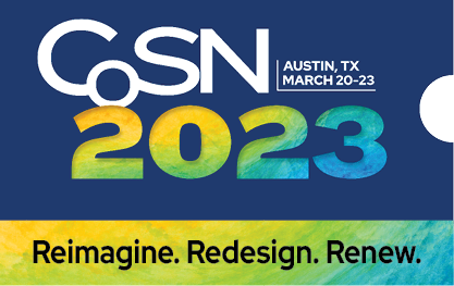 CoSN's tweet photo. We are looking for @CoSN educator members to expand our team of volunteer peer reviewers for #CoSN2023 presentation proposals. Help create the conference experience for all & join us! https://t.co/ZfDKaHiEFQ @keithkrueger #edtech #presentationproposals #conference https://t.co/xoyQLXs6Un