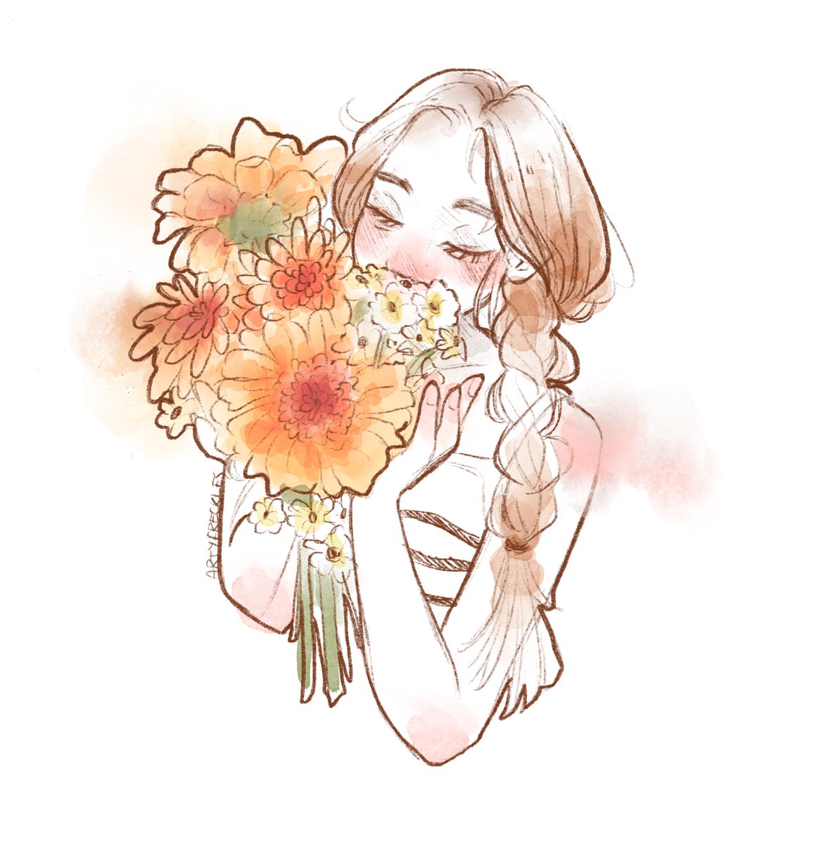 artyfreckles's tweet photo. @castlehavven ty for the thread!
I mainly draw a lot of kpop fanart 😭 https://t.co/EAPthoWIqs