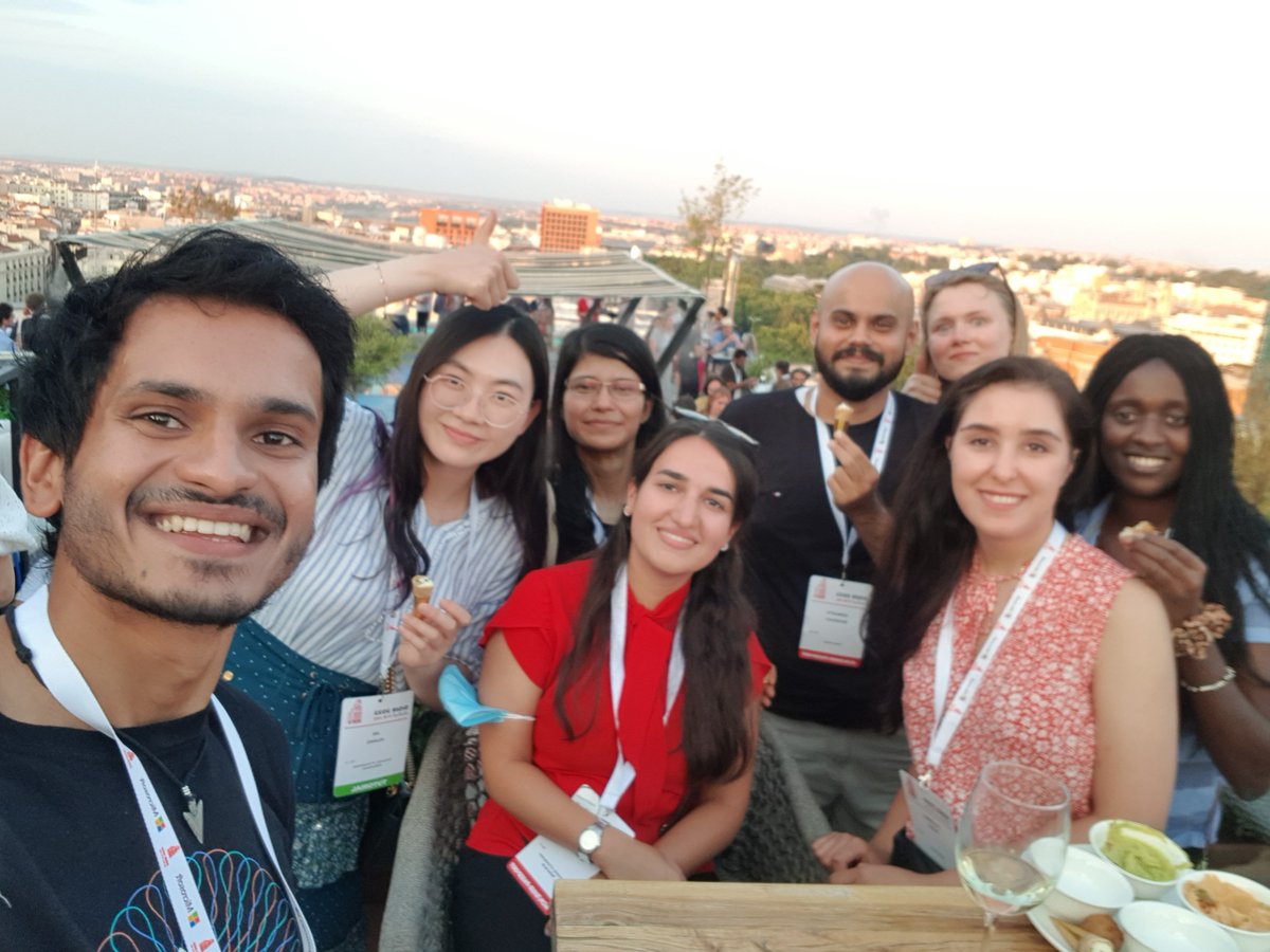 Having a blast at #SIGIR2022 welcome reception!