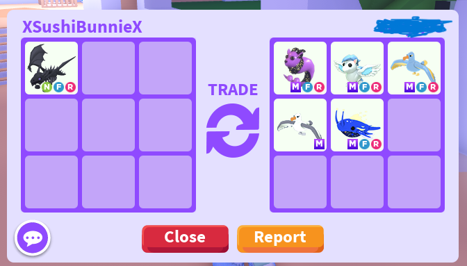 SushiTheBunnie's tweet photo. I got the 5 Mega Pets I needed to finish my collection! 😍
Back to owning all the mega pets in game again until the next update! 😂
#adoptme #adoptmetrades #AMtrades #adoptmetrading #AMtrading #adoptmetrader #AMtrader #adoptmetrading #AMtrading #adoptmedeals #AMdeals https://t.co/R42rXtjRd3