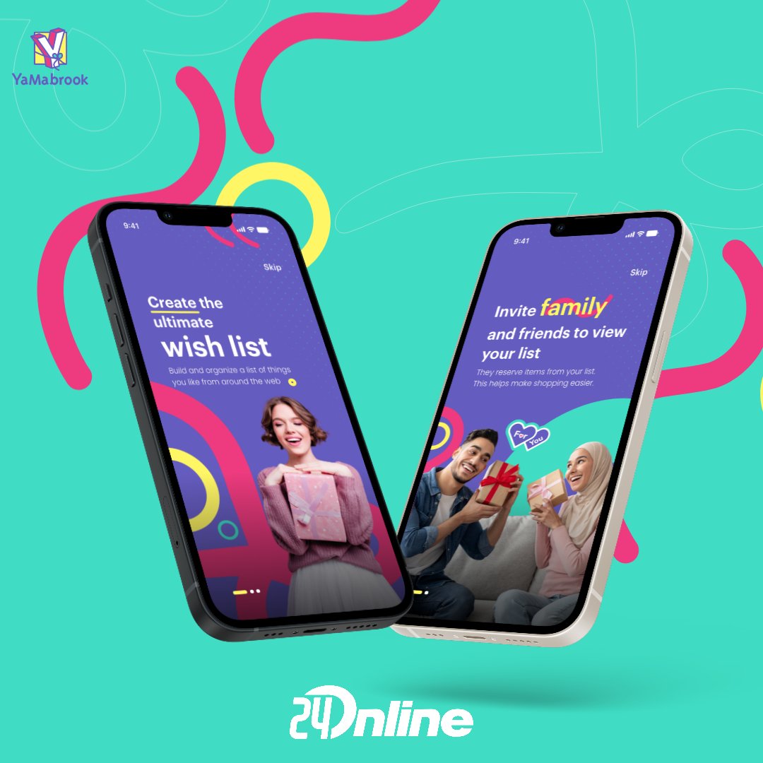 Coming soon: the YaMabrook mobile app! Celebrate life’s special occasions with wish lists and social gifting