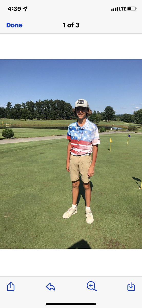 Glad to shoot a 73 +3 at The <a href="/TTUGoldenEagles/">Tennessee Tech Golden Eagles</a> Golf Club. Thanks for having a great tournament today.                                <a href="/tgfjuniorgolf/">TGF Junior Golf</a> <a href="/Vol_Golf/">Tennessee Golf</a> <a href="/SkyhawkGolf/">Skyhawk Golf</a>