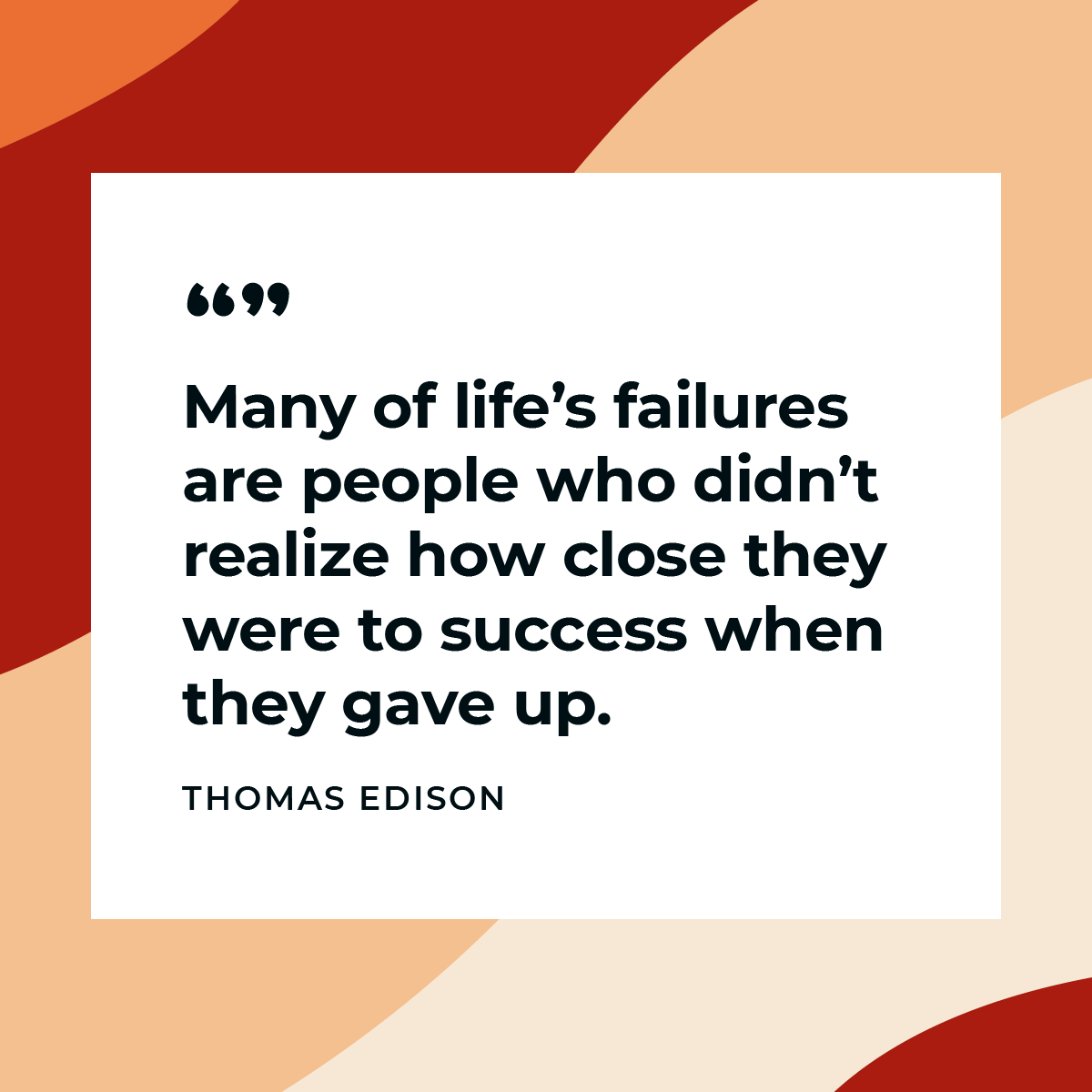 CaveCheney's tweet photo. Every step we take is a learning opportunity. Keep your head high and don’t let the tough conversations deter you from thinking about your financial future. Think life insurance! #MondayMotivation https://t.co/sFPY6b20Id