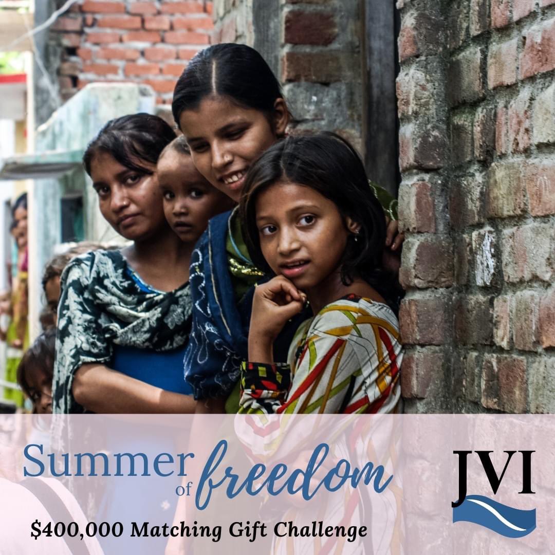 justiceventures's tweet photo. This summer your gift goes further to support freedom, justice, and restoration for survivors of human trafficking and other extreme injustice. Thanks to a few generous supporters, all gifts received by August 31, are being matched, up to $400,000!

https://t.co/hLoKOcoJfa https://t.co/Qqq4hUS7EO