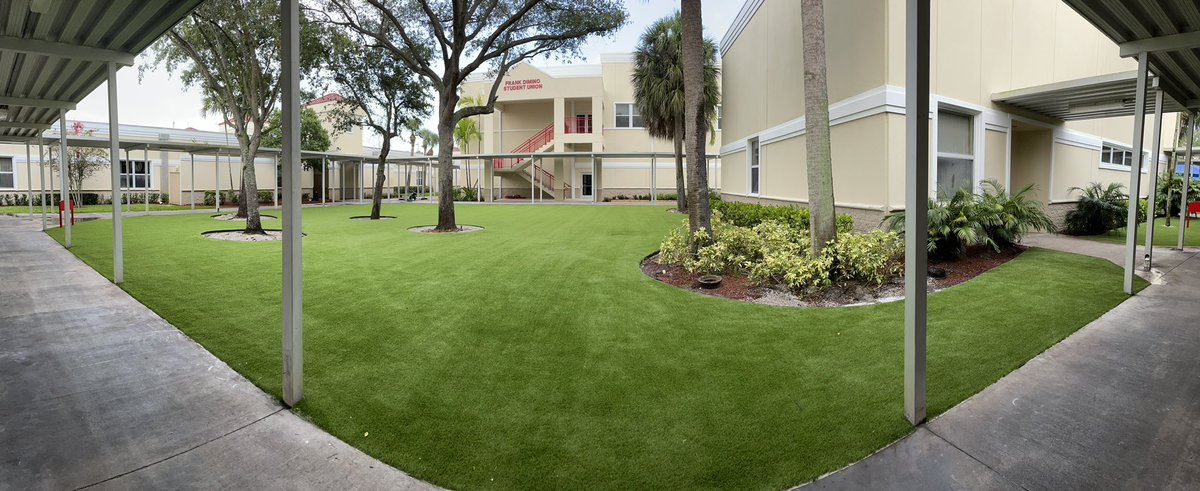 TKAPres's tweet photo. #TKAelementary, you’re going to love the additional artificial turf play area that Safe4Play is installing this summer in and around the elementary music building! #TKAbuilds https://t.co/mUre2gkXbf