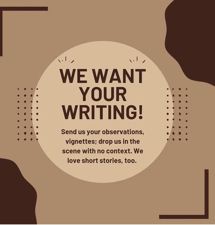 svjlit's tweet photo. Just a reminder… we’re still seeking #dispatches ✏️ check out our #submissions page for more info     
👉https://t.co/kIZTpnIp0p ‼️

 #writing #WritingCommunity #submit https://t.co/H0icPAn9QG
