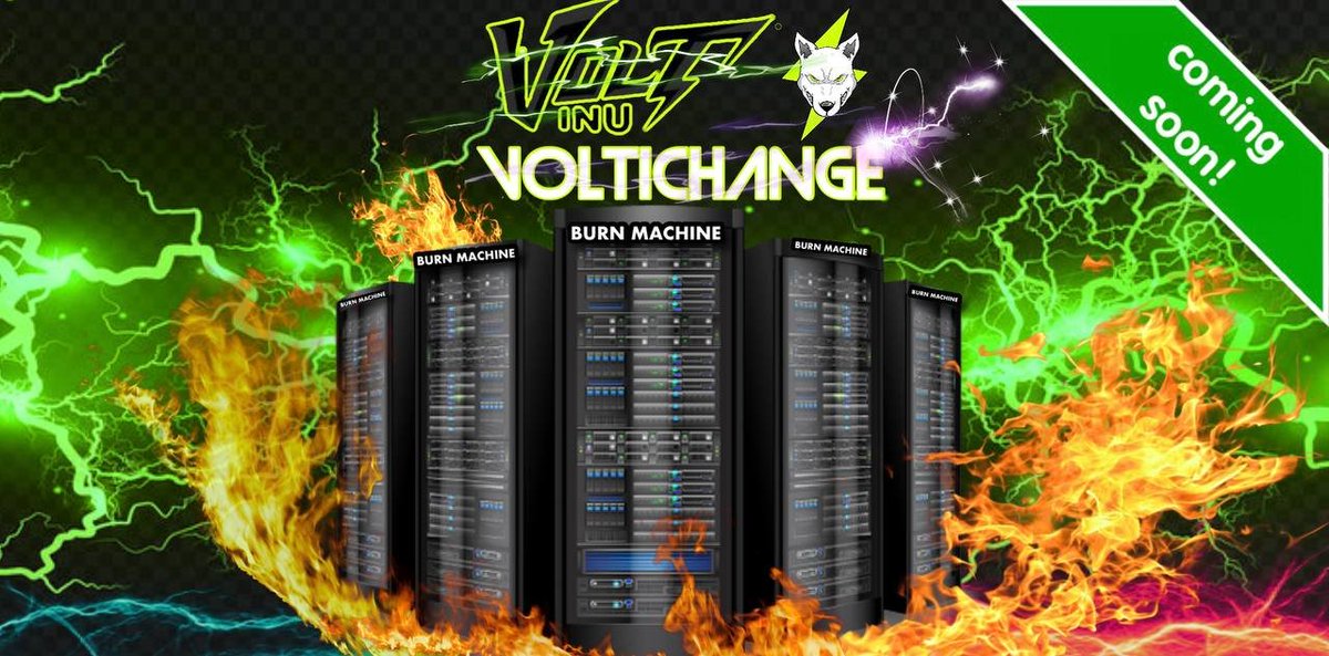 VoltInuOfficial's tweet photo. The #VOLTICHANGE machine is going to #VOLT 🔥⚡️⚡️

#VOLTINU $VOLT #VOLTARMY https://t.co/hrvJDWzOVh
