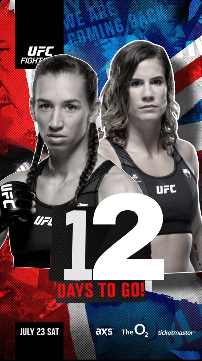 12 Days wE gO To WAR ! 
<a href="/ufc/">UFC</a> <a href="/UFCEurope/">UFC Europe</a>