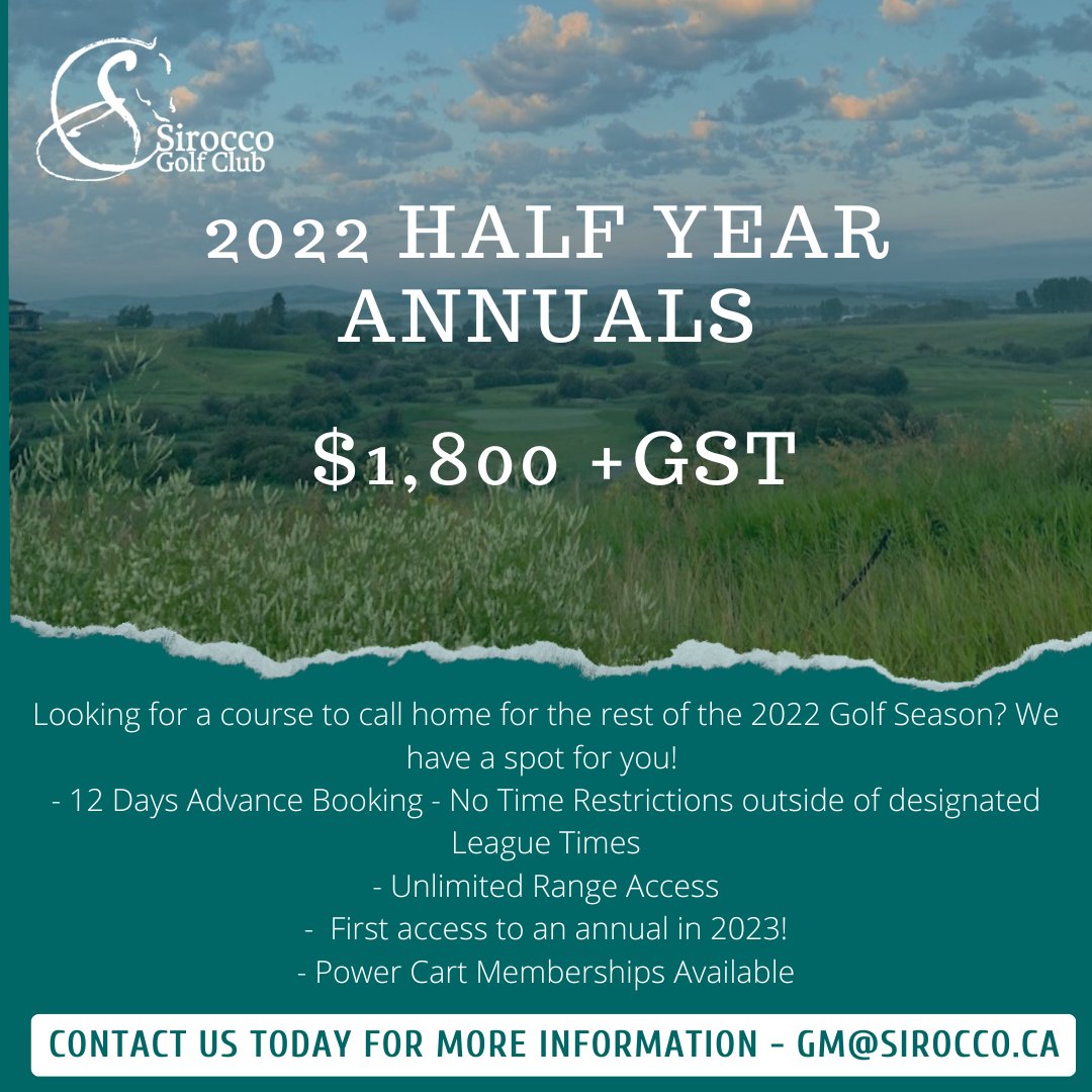 Looking for a place to golf for the rest of the summer? We have a spot for you!
#YYCGolf #YYC