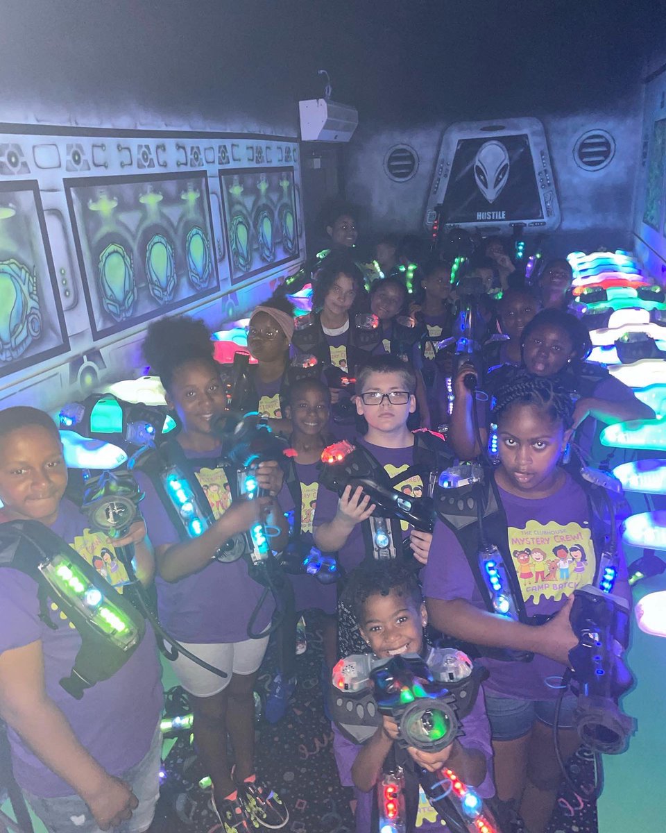 BestoftheBatch's tweet image. Today we took all of Camp Batch, Girl Talk and Project C.H.U.C.K. Skills Campers to @Zone28Complex for an eventful day🚌

They had the opportunity to bowl 🎳 play arcade games🕹 Laser Tag 🔫  mingle with friends 👏 and to top it off, lots of smiles and fun 🤩 

#CampBatch #Summer