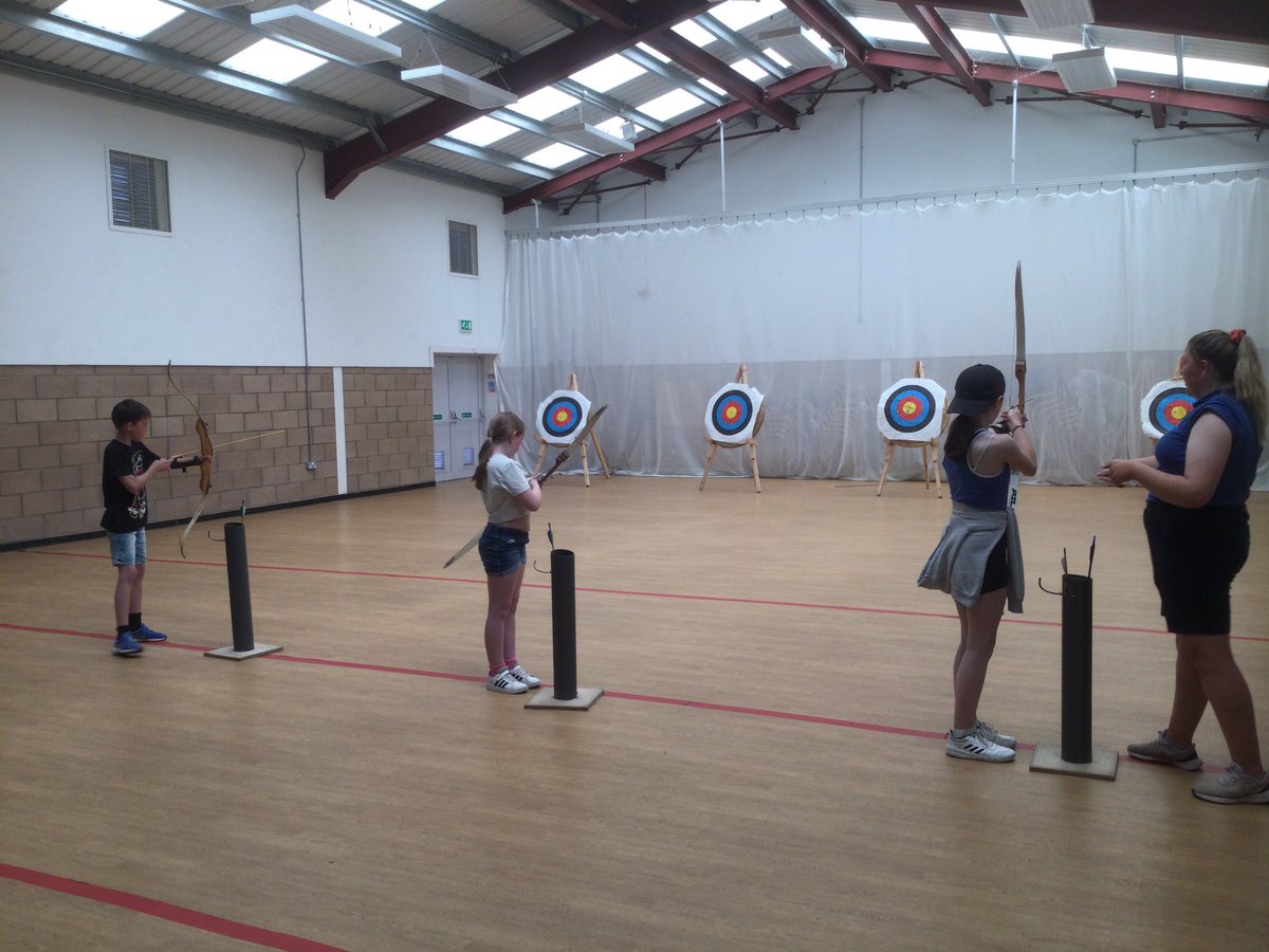 Year 6 residential - archery 🏹 @ElliotFndtn