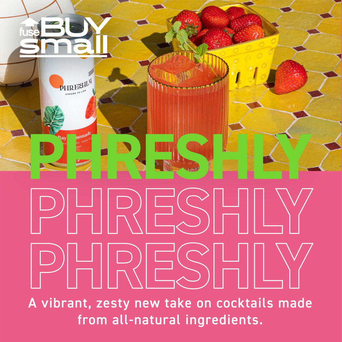 fusetv's tweet photo. . @Phreshlyco is a Black-owned ready-to-drink beverage/cocktail brand (founded by Paul Owusu, Tai Applewhite, and Ama Marfo) inspired by the flavors of Ghana and Louisiana. 

To learn more about #Phreshly, please visit https://t.co/FzZfN25aS8 

#FuseBuySmall #BlackOwned #BuyBlack https://t.co/7sv3SxaxqR