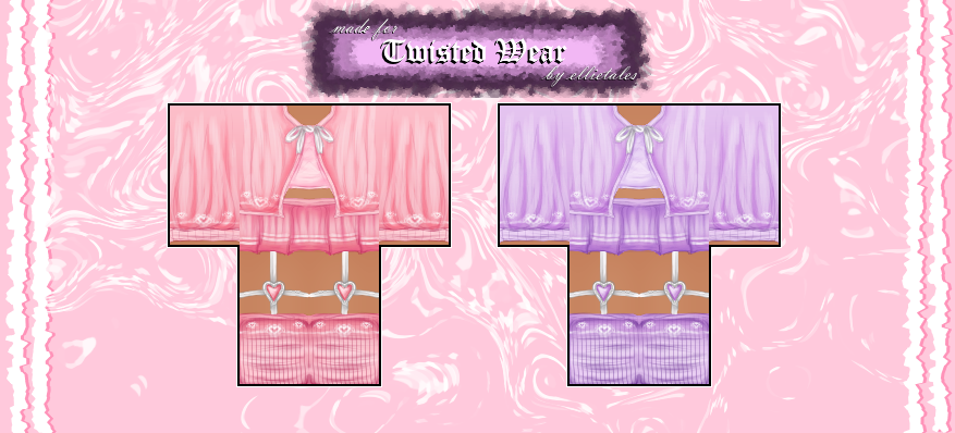 ellietaIes's tweet photo. 💌new fit for @TwistedWear !!

🔗:
https://t.co/olCAePiDzh
https://t.co/zAvCf8lbWp
https://t.co/I8DrD4Gb7c
https://t.co/yv1X095PBq

tags:
#roblox #robloxart #robloxclothing #robloxdesigner #robloxdev #rtcdesigners #robloxclothingdesigner https://t.co/r6faYlLQxL