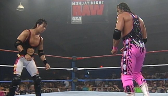 TheRealXPac's tweet photo. Today is the 28th Anniversary of the greatest match of my career. I'll be forever grateful to you for what you did for me that night. Thank You @BretHart! 🙏♥️ https://t.co/dWIMru9Q59