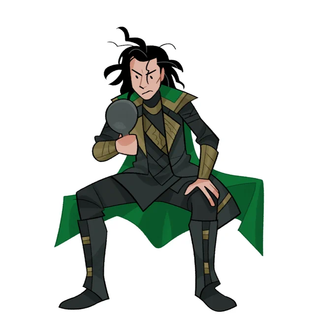 loki hair day 