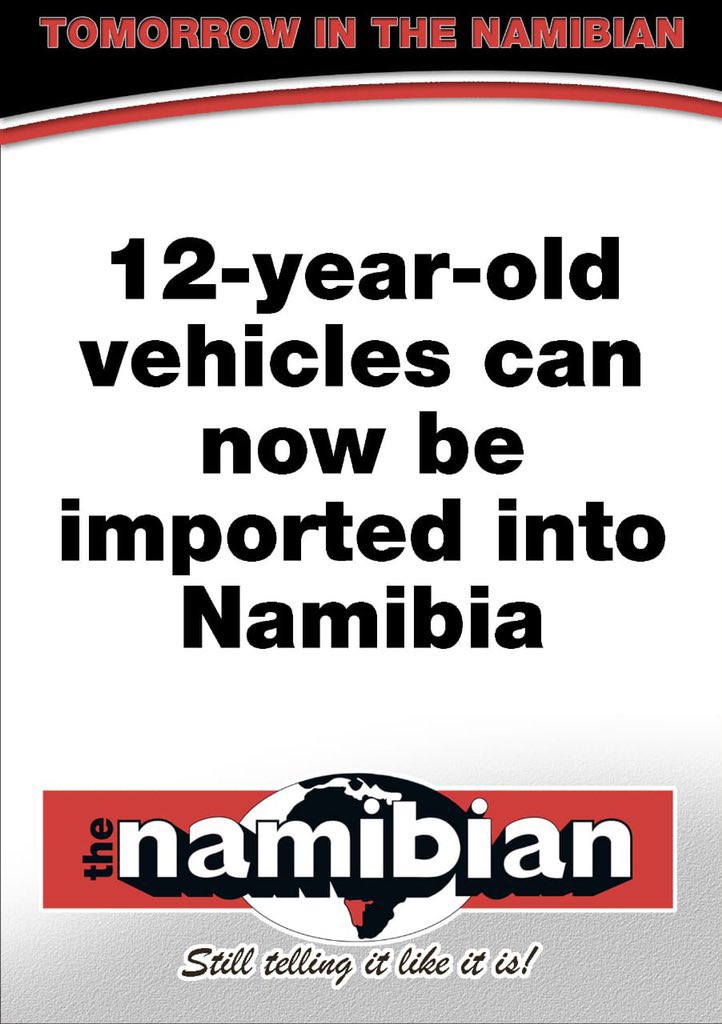 You don’t need to break bank to buy a car anymore. Age restrictions adjusted. There will be cheaper cars by dealerships and also when you want to import from outside SADC.