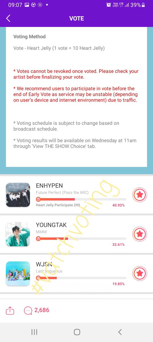 VATCHJellyheart's tweet photo. Goal wasn't reached but still here is the proof of 800❤️🍮 for #ENHYPEN 😊 Congratulations 🎉💐

#VATCHvotingproofs https://t.co/GixCj6MM1d