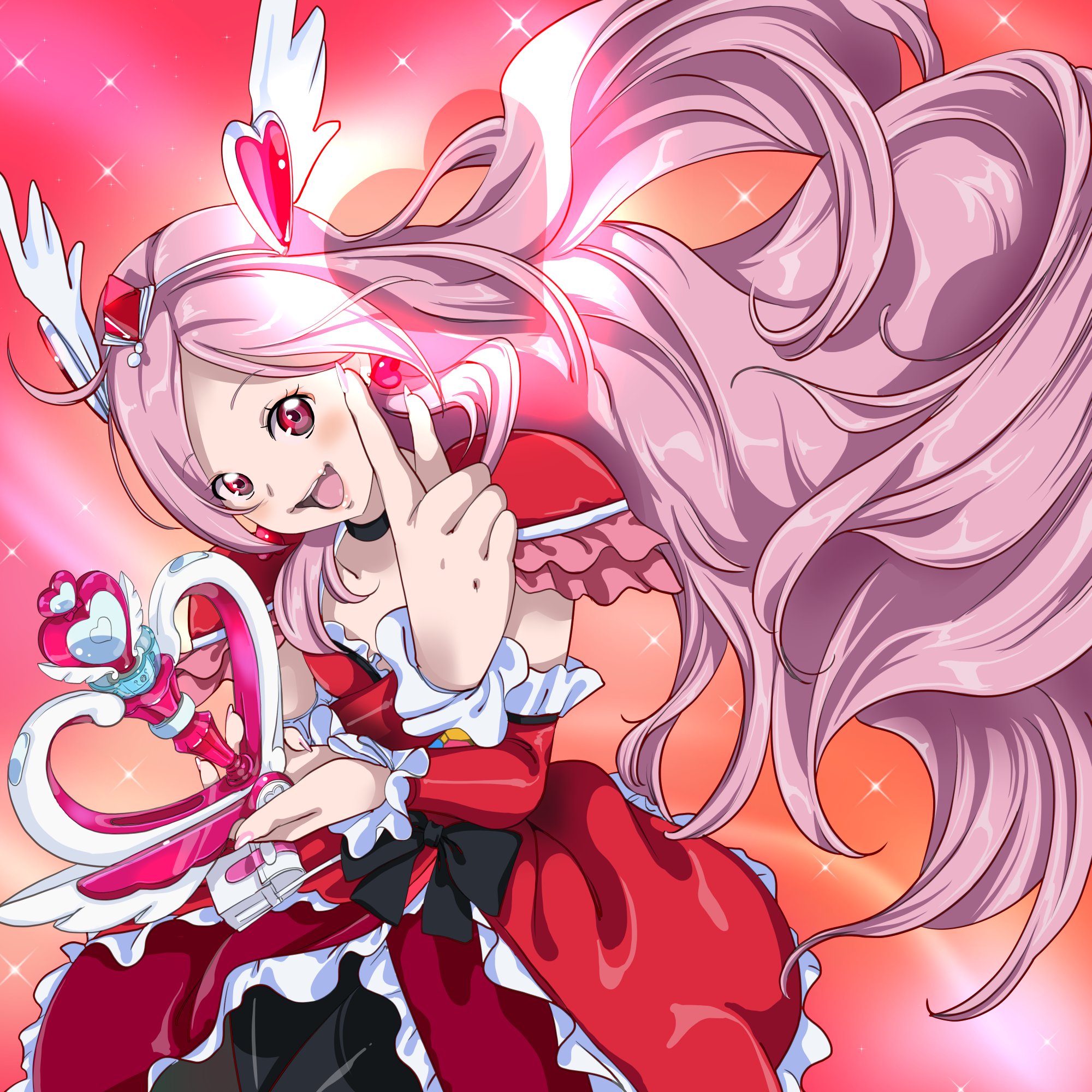 プリキュア　キュアパッション
缶バッジ Amazon.co.jp: フレッシュプリキュア！ Q posket -CurePassion