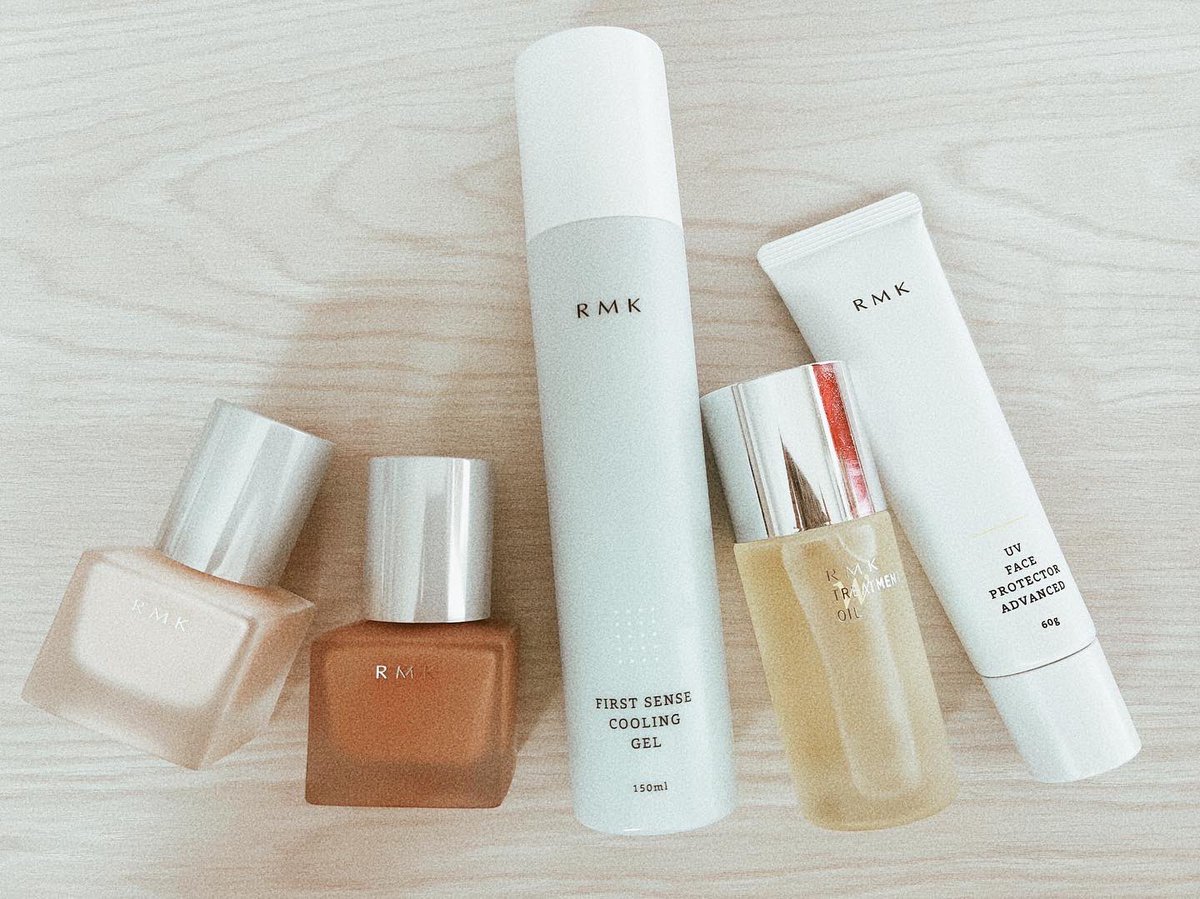 Reve38's tweet photo. #rmk #一式入れ替え #スキンケア #夏 https://t.co/5QTf7HIatB