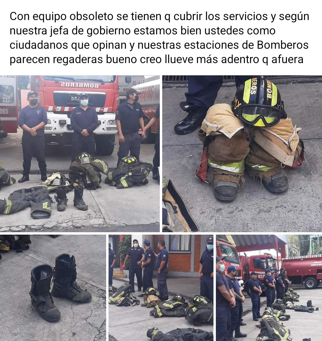 JuanLui91623682's tweet photo. 👍👨‍🚒👩‍🚒🧑‍🚒bien bomberos es hora de luchar, es hora de exigir tus derechos, tu vida vale, tu trabajo conlleva  riesgos, no podemos seguir así. Es momento de salir y demostrar nuestra fuerza SOMOS BOMBEROS @Bomberos_CDMX @Claudiashein #EsClaudia la culpable junto con el seudodirector https://t.co/2YOMJPad3S